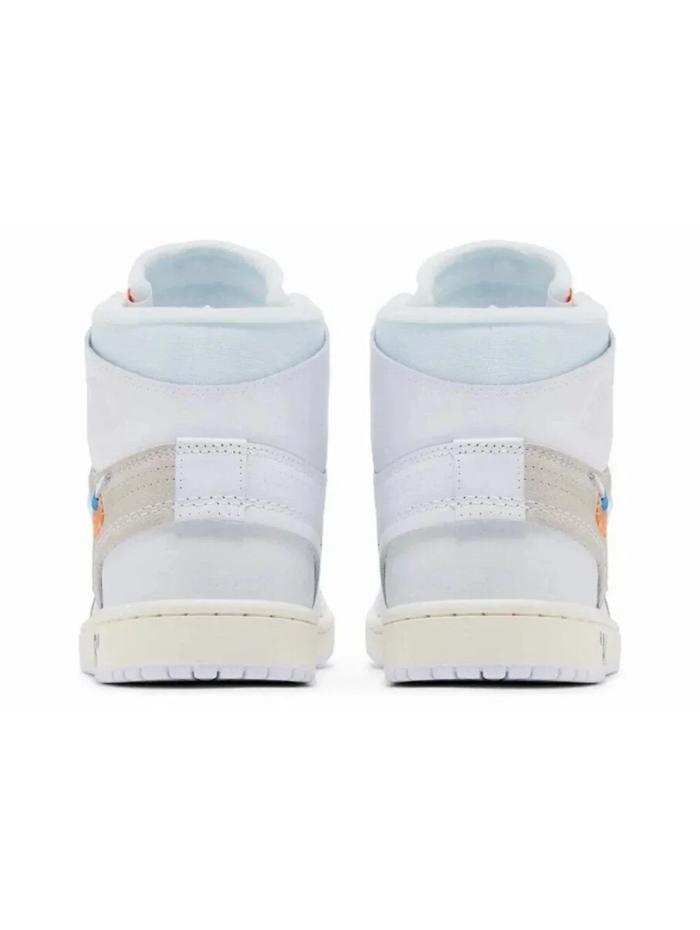 Virgil Abloh Archives × Air Jordan 1 High OG ALASKA White size 9.5 AA3834-100